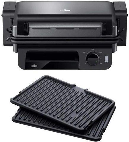 Электрогриль прижимной Braun MultiGrill CG5010IGY 605347 фото