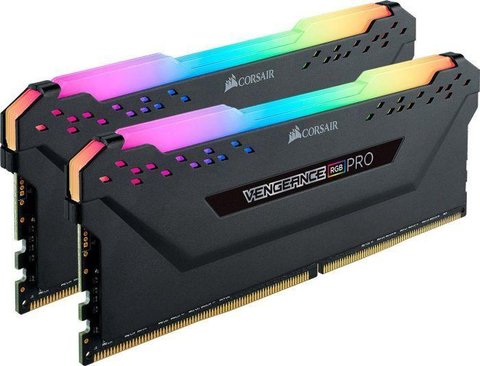 Пам'ять для настільних комп'ютерів Corsair 64 GB (2x32GB) DDR4 3200 MHz Vengeance RGB Pro (CMW64GX4M2E3200C16) 340043 фото