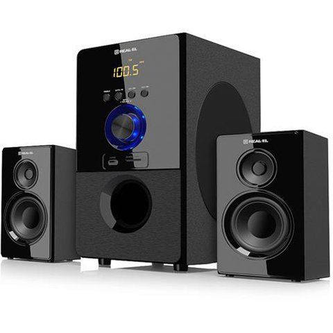 Мультимедийная акустика Real-El M-555 Black 579085ua фото