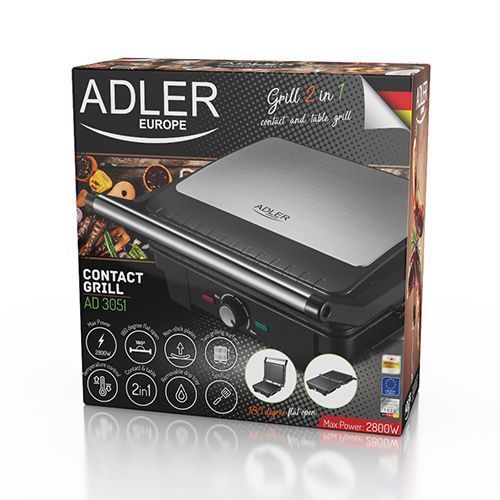 Электрический гриль Adler AD 3051 501907 фото