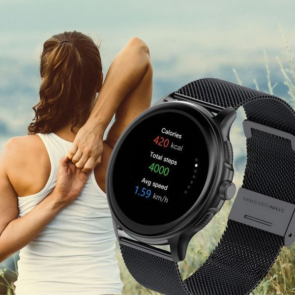 Смарт-годинник Gravity GT12-1 Black 621738 фото