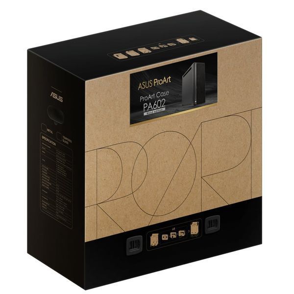 Корпус Asus ProArt PA602 Wood Edition Metal Panel Black (90DC00J0-B09020) 570930ua фото