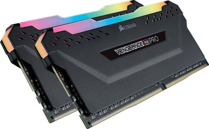 Память для настольных компьютеров Corsair 64 GB (2x32GB) DDR4 3200 MHz Vengeance RGB Pro (CMW64GX4M2E3200C16) 340043 фото