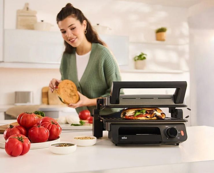 Электрогриль прижимной Braun MultiGrill CG5010IGY 605347 фото