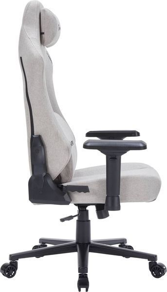 Комп'ютерне крісло для геймера GamePro FGC750 Fabric Light Grey (FGC750LG) 578359ua фото