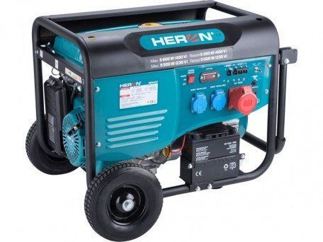 Бензиновий генератор Heron 15HP 6,8kW/8,5kVA (8896420) 533041ua фото