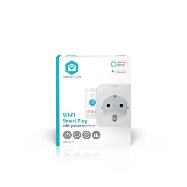 Розумна розетка Nedis WIFIP121FWT 588021 фото