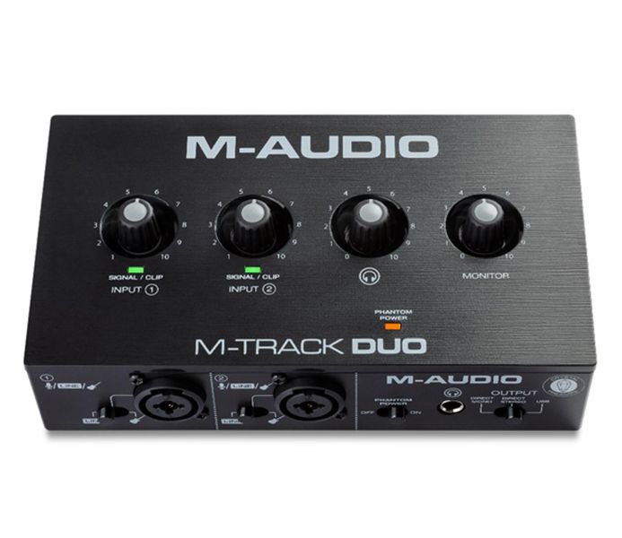 Аудиоинтерфейс, звуковая карта M-Audio M-Track Duo 465211 фото