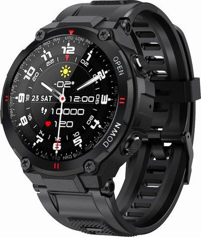 Смарт-годинник Gravity GT7-1 Black 621790 фото