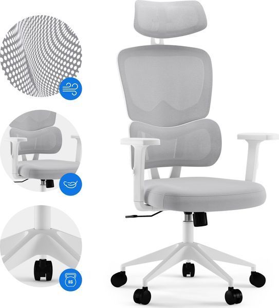 Офісне крісло Sense7 Veno White 596653 фото