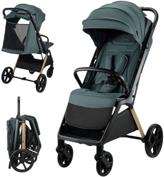 Прогулянкова коляска KinderKraft Loom Green (KSLOOM00GRE0000) 643773 фото