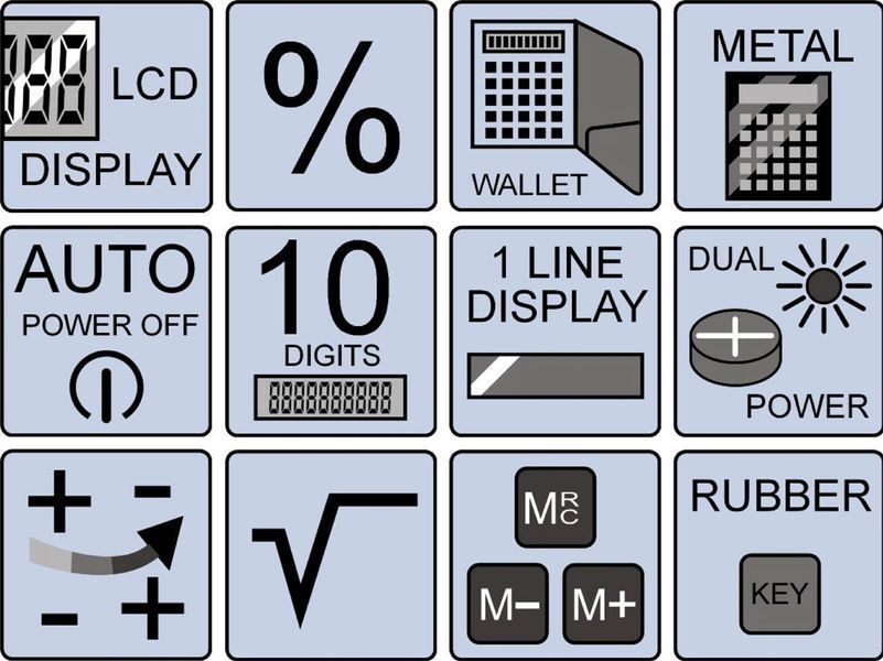 Калькулятор Olympia LCD-1110 Silver 592801 фото