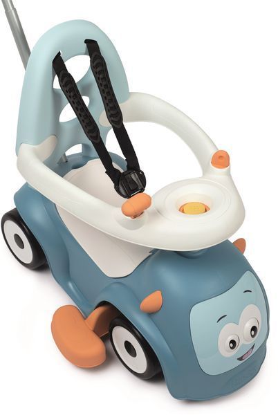 Каталка з батьківською ручкою Smoby Маестро 3 в 1, блакитний (720304) 643966 фото