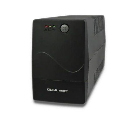 Лінійно-інтерактивне ДБЖ Qoltec QLT650LED (53970) 332770 фото
