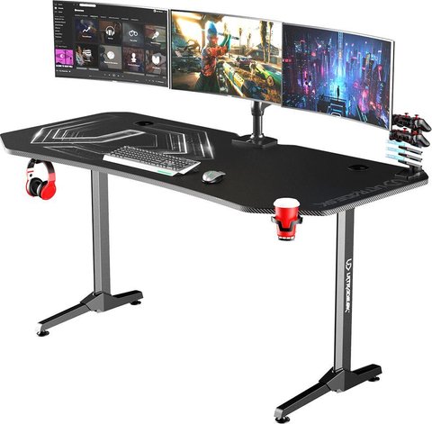 Геймерський ігровий стіл Ultradesk Frag XXL Black 329274 фото