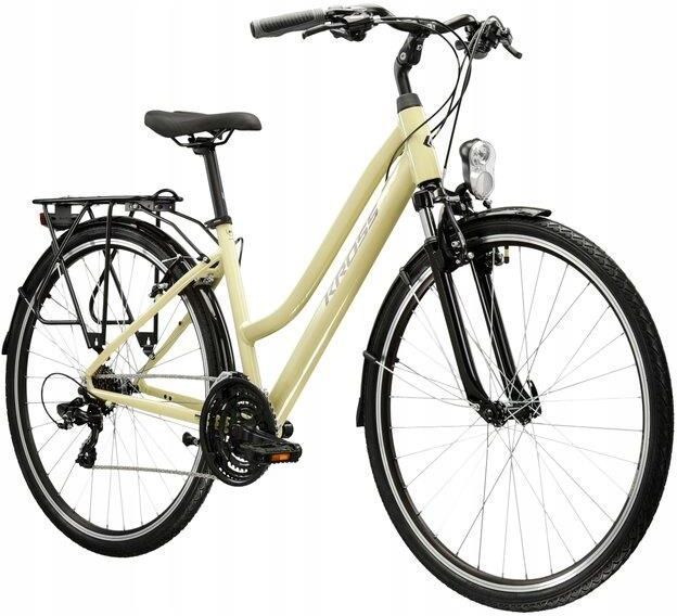 Велосипед міський Kross Trans 1.0 28 2025 Beige 603495 фото