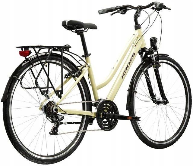 Велосипед міський Kross Trans 1.0 28 2025 Beige 603495 фото