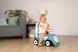 Каталка з батьківською ручкою Smoby Маестро 3 в 1, блакитний (720304) 643966 фото 8