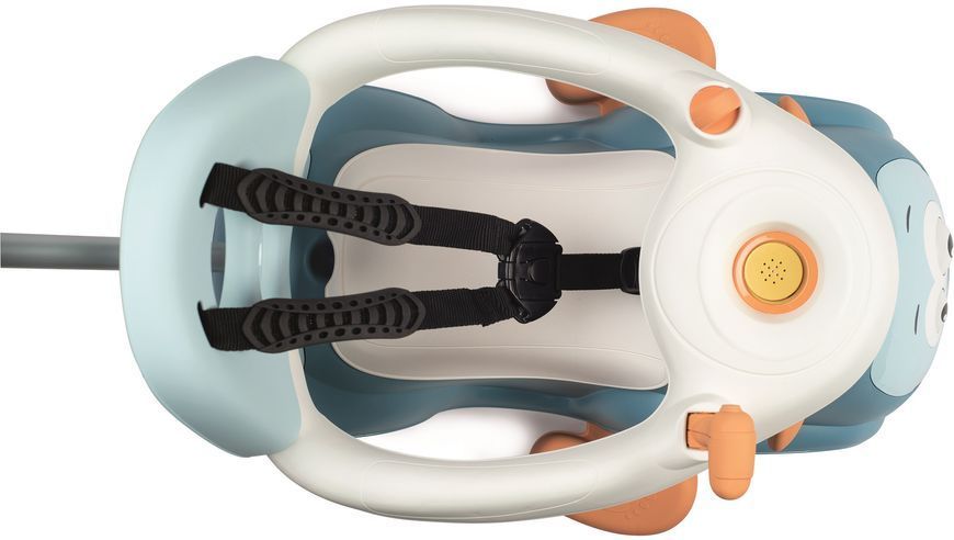 Каталка з батьківською ручкою Smoby Маестро 3 в 1, блакитний (720304) 643966 фото
