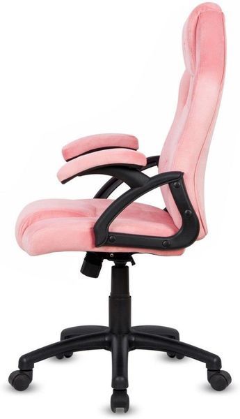 Комп'ютерне крісло для геймера Lugano Carrera M Alcantara Pink 606554 фото