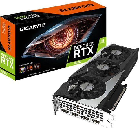 Відеокарта Gigabyte GeForce RTX 3060 GAMING OC 12G rev. 2.0 (GV-N3060GAMING OC-12GD rev. 2.0) 350678 фото