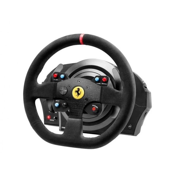 Комплект (кермо, педалі) ThrustMaster T300 Ferrari Integral RW Alcantara edition Black (4160652) 186820 фото