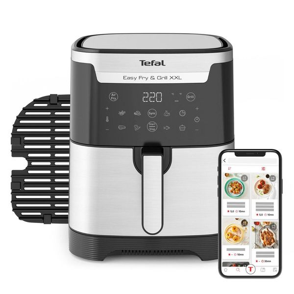 Мультипіч (аерофритюрниця) Tefal Easy Fry & Grill XXL EY801 479226 фото