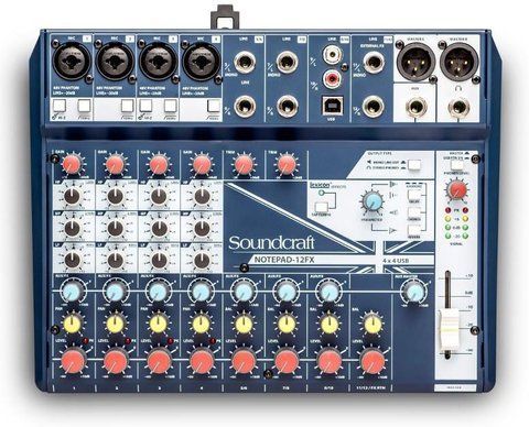 Микшерный пульт Soundcraft Notepad-12FX (5085985) 607418 фото