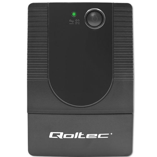 Лінійно-інтерактивне ДБЖ Qoltec Monolith 1000VA/600W (53774) 503095 фото