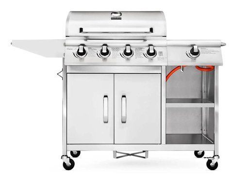 Гриль газовий стаціонарний Koler Relish v3 Silver 376433 фото