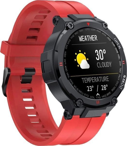 Смарт-годинник Gravity GT7-5 Red 621793 фото