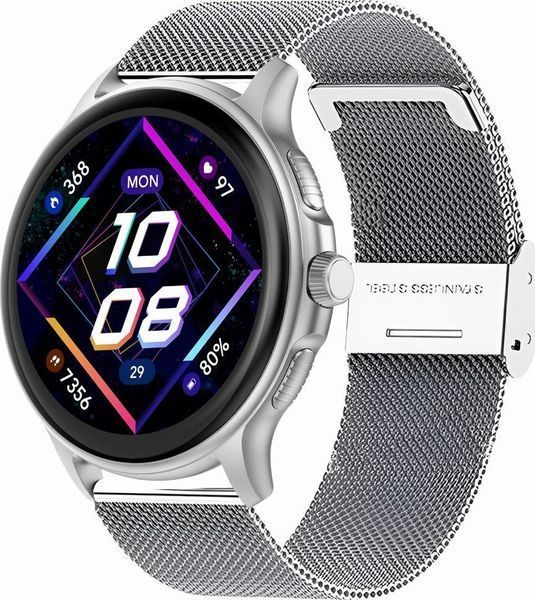 Смарт-годинник Gravity GT12-8 Silver 621743 фото