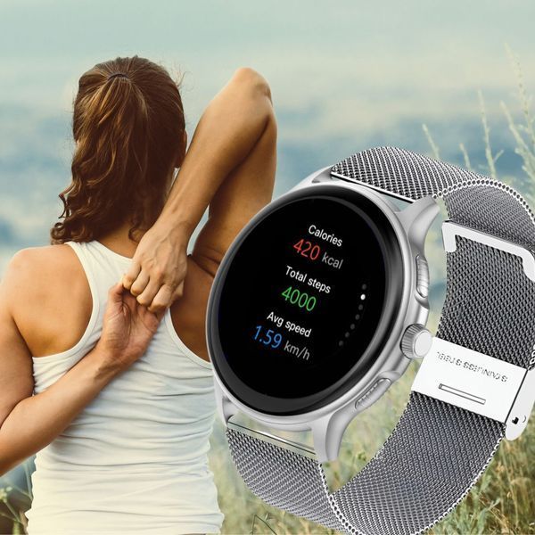 Смарт-годинник Gravity GT12-8 Silver 621743 фото