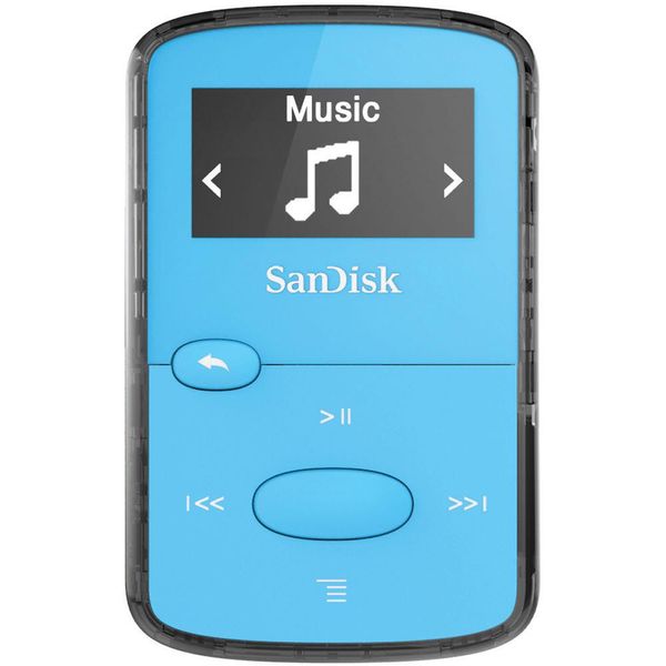 Компактний MP3 плеєр Sandisk Sansa Clip Jam Blue 8GB (SDMX26-008G-G46B) 170419 фото