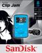 Компактный MP3 плеер Sandisk Sansa Clip Jam Blue 8GB (SDMX26-008G-G46B) 170419 фото 6