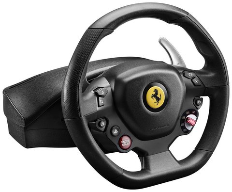 Комплект (руль, педали) Thrustmaster T80 Ferrari 488 GTB Edition PC/PS4/PS5 Black (4160672) 312640 фото