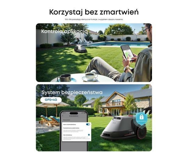 Газонокосарка-робот Eufy E15 (T2880GA1) 643619 фото