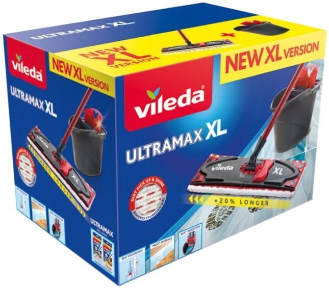 Набор для уборки Vileda Ultramax Mop Set XL 2 in 1 Microfibre (160932) 586877 фото
