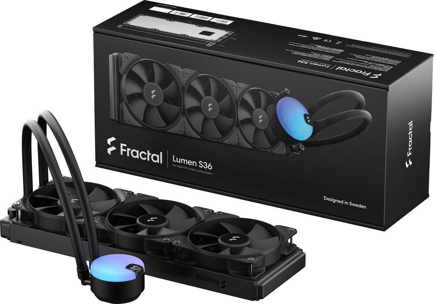 Водяне охолодження Fractal Design Lumen S36 v2 (FD-W-L1-S3611) 458464 фото