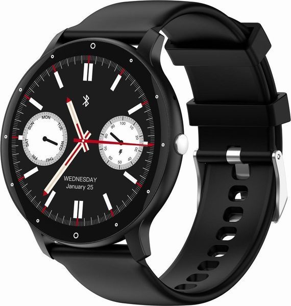 Смарт-годинник Gravity GT1-3 Pro Black/Red 621745 фото