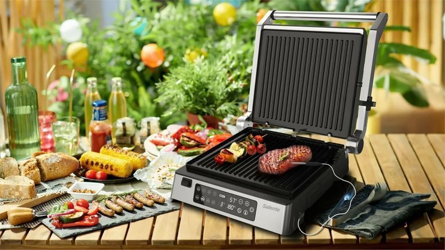 Электрогриль прижимной Salante FlamePro Black 585782 фото
