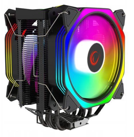 Повітряне охолодження Rampage Octagon C60 Black (OCTAGONC60-BLACK) 597415 фото