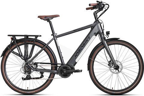 Электровелосипед Jobobike Henry 28 2024 Grey 605221 фото