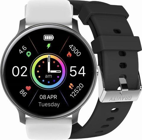Смарт-годинник Gravity GT1-4 Pro Black/White 621747 фото