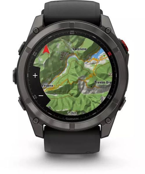 Смарт-годинник Garmin Fenix 8 Pro 51 mm Amoled Carbon Gray DLC Titanium with Black/Pebble Gray (010-03199-00/01) 621697 фото