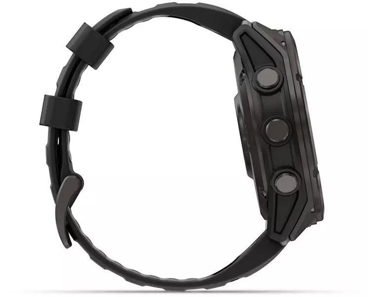 Смарт-годинник Garmin Fenix 8 Pro 51 mm Amoled Carbon Gray DLC Titanium with Black/Pebble Gray (010-03199-00/01) 621697 фото