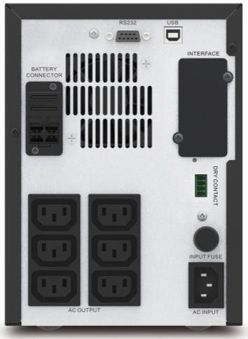 Лінійно-інтерактивне ДБЖ APC Easy UPS Line-interactive SMV 1000VA 230V with Network Slot (SMV1000CAI) 333329 фото