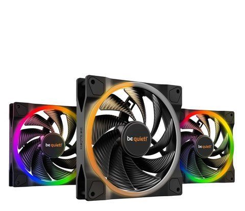 Вентилятор be quiet! Light Wings 140mm PWM High-Speed 3 pack (BL079) 355977 фото