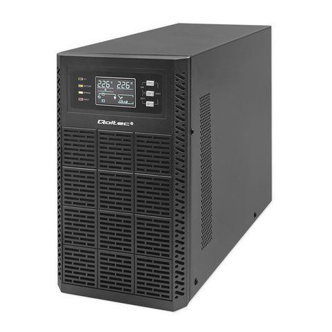ИБП непрерывного действия (Online) Qoltec Power Factor 3kVA/3000W (52282) 503555 фото
