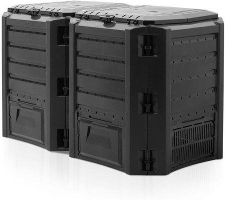 Компостер садовий Prosperplast Module Compogreen 800L Black (5905197595429) 418829 фото